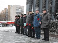 Митинг по случаю годовщины ввода войск в Афганистан