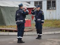 Практические занятия в полевом лагере