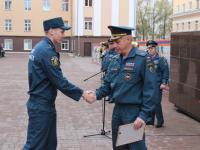 3 октября на общем построении всего личного состава начальник института кандидат технических наук генерал-майор внутренней службы А.М. Супруновский после приветствия подвел итоги недели и поставил новые задачи. За прошедшую неделю наши курсанты и студенты активно участвовали в культурной и спортивной жизни института и Екатеринбурга.  Студенческая команда «Доброволец» нашего института заняла 2 место в отборочном этапе Кировского района Открытых  городских военно-спортивных соревнований Екатеринбургского разъ
