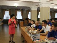 Занятие первокурсников  на фабрике памяти