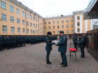 Еженедельное построение личного состава института