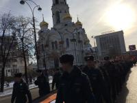 Курсанты приняли участие в праздничном крестном ходе