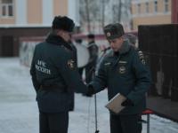 На построении вручены знаки ГТО