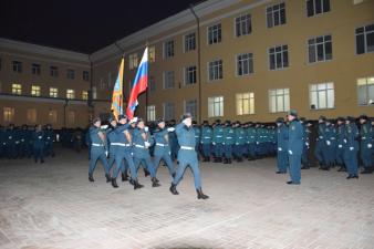 Торжественное построение в честь Дня спасателя Российской Федерации