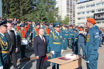 03.09.2016 Приведение к Присяге курсантов 1 курса