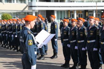 05.09.2015 Приведение к Присяге курсантов 1го курса и  ​Торжественная Клятва студентов 1-го курса