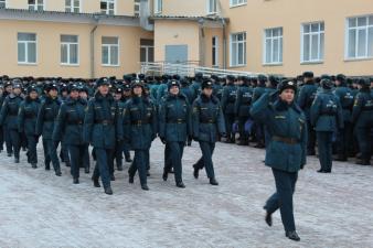 На построении чествовали призеров