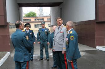 26.06.2015 Визит Первого заместителя Министра МЧС России генерал-полковника В.В. Степанова