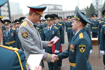 26.06.2015 79-й выпуск молодых специалистов МЧС России