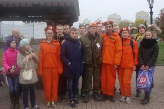 Военно-спортивные соревнования «Наши в городе-октябрь 2016»