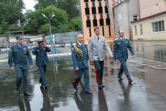 26.06.2015 Визит Первого заместителя Министра МЧС России генерал-полковника В.В. Степанова