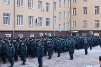 На построении чествовали призеров