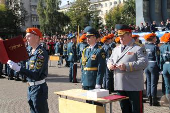 05.09.2015 Приведение к Присяге курсантов 1го курса и  ​Торжественная Клятва студентов 1-го курса