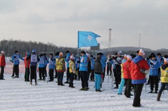 ​14.02.2016 Участие личного состава в Лыжне России