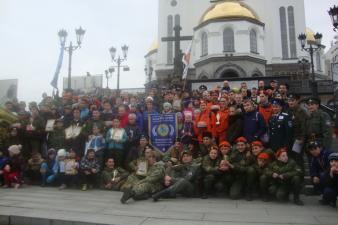 Военно-спортивные соревнования «Наши в городе-октябрь 2016»