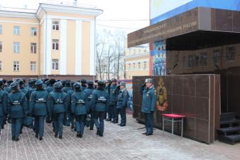 На построении чествовали призеров