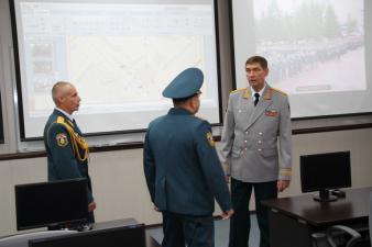 26.06.2015 Визит Первого заместителя Министра МЧС России генерал-полковника В.В. Степанова