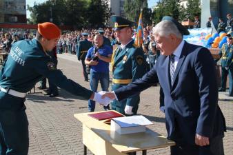 02.09.2017 Приведение к Присяге курсантов и Клятва студентов 1 курса набора 2017 года