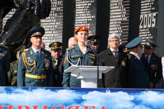 05.09.2015 Приведение к Присяге курсантов 1го курса и  ​Торжественная Клятва студентов 1-го курса