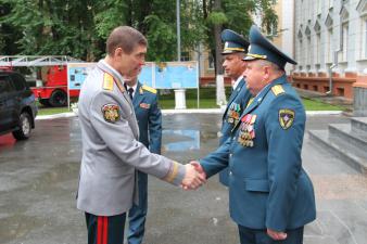 26.06.2015 Визит Первого заместителя Министра МЧС России генерал-полковника В.В. Степанова