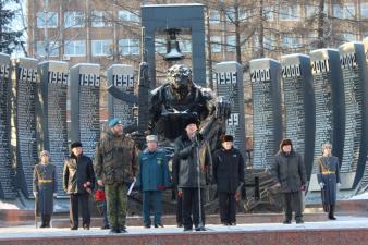 У «Черного тюльпана» курсанты почтили память погибших воинов-афганцев