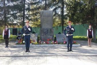 Вахта памяти у памятника павшим воинам Великой Отечественной войны