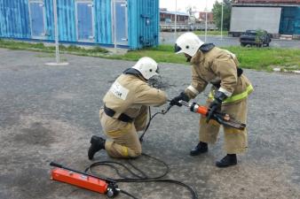 Переподготовка командиров отделений пожарно-спасательных частей