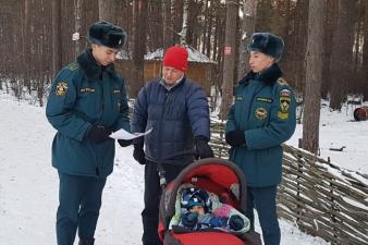 Курсанты патрулируют водный объект