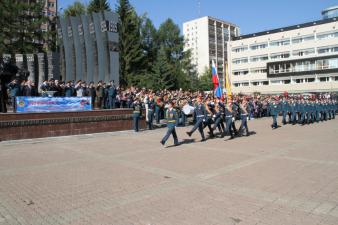 05.09.2015 Приведение к Присяге курсантов 1го курса и  ​Торжественная Клятва студентов 1-го курса