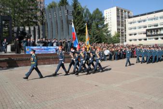 05.09.2015 Приведение к Присяге курсантов 1го курса и  ​Торжественная Клятва студентов 1-го курса