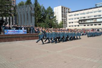 05.09.2015 Приведение к Присяге курсантов 1го курса и  ​Торжественная Клятва студентов 1-го курса