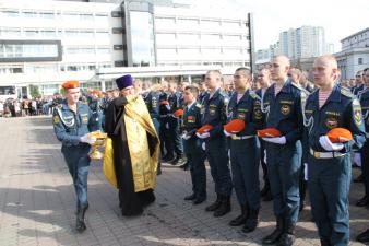 05.09.2015 Приведение к Присяге курсантов 1го курса и  ​Торжественная Клятва студентов 1-го курса