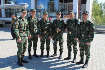 Военно-спортивные соревнования «Наши в городе»