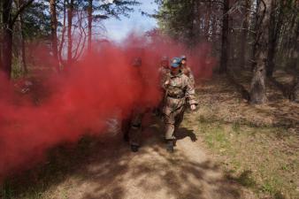 Военная подготовка в полевых условиях