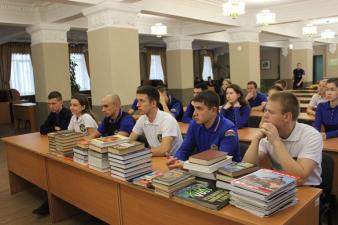 Занятие первокурсников  на фабрике памяти