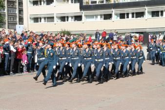 05.09.2015 Приведение к Присяге курсантов 1го курса и  ​Торжественная Клятва студентов 1-го курса