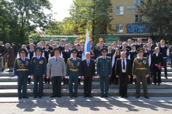 05.09.2015 Приведение к Присяге курсантов 1го курса и  ​Торжественная Клятва студентов 1-го курса