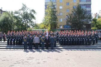 05.09.2015 Приведение к Присяге курсантов 1го курса и  ​Торжественная Клятва студентов 1-го курса