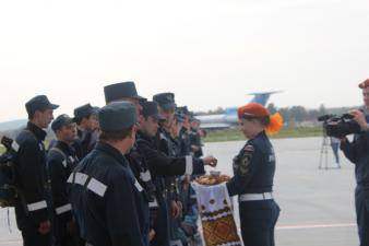 Участие личного состава аэромобильной группировки института  ​в ликвидации ЧС в Республике Бурятия