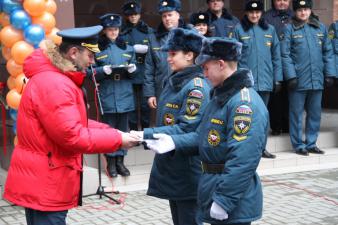 Открытие нового здания столовой