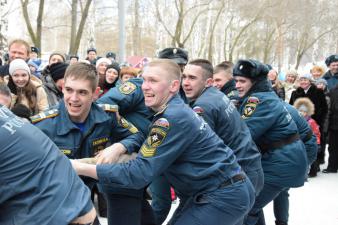 Проводы зимы в парке Маяковского