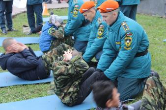 Военно-спортивные соревнования «Наши в городе-октябрь 2016»