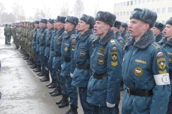 Гарнизонная тренировка к параду Победы