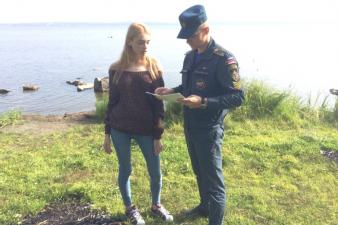 «Вода – безопасная территория»: озеро Шарташ патрулируют курсанты