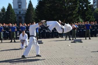 02.09.2017 Приведение к Присяге курсантов и Клятва студентов 1 курса набора 2017 года