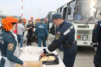 Участие личного состава аэромобильной группировки института  ​в ликвидации ЧС в Республике Бурятия