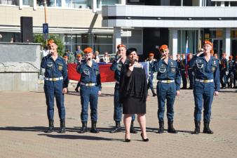 02.09.2017 Приведение к Присяге курсантов и Клятва студентов 1 курса набора 2017 года