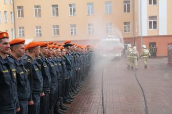 31.08.2015 Вручение оранжевого берета курсантам 1-го курса