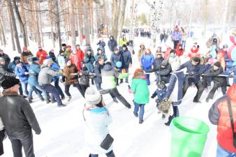 Проводы зимы в парке Маяковского