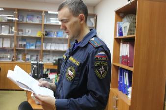 Исследовательская группа института участвует в тренировке по ГО